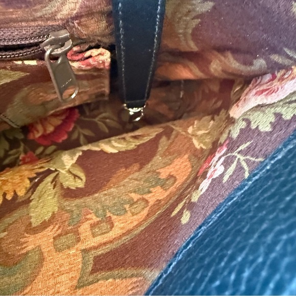 Vintage Brighton Black Textured Shoulder Bag - Picture 8 of 16